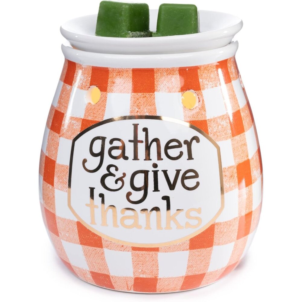 Wax Melt Warmer, Wax Warmer for Scented Wax Melts - Autumn Collection Gather War